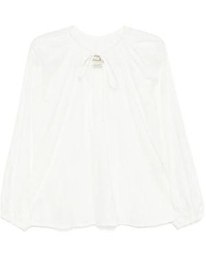 Bambah Klassische Bluse - Weiß