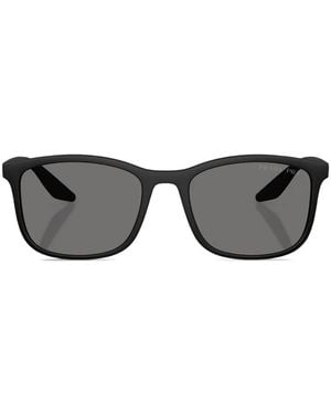 Prada Linea Rossa Square-Frame Sunglasses - Grey