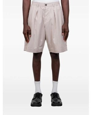 Universal Works Pleated Shorts - Natural