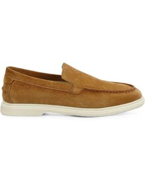 GANT Mocassins En Daim - White