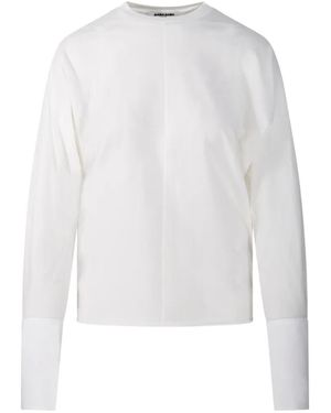 DARKPARK Long-Sleeve Cuff Top - White