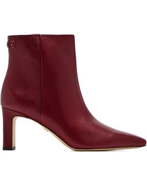Sam Edelman Botines Saige con tacón de 70 mm - Rojo