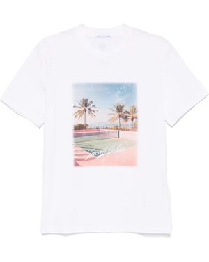Jacob Cohen T-Shirt Con Stampa - Bianco