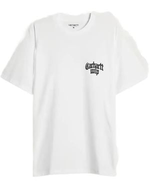 Carhartt Blackletter T-Shirt - White