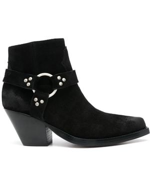 Sonora Boots Jab60Xbksue07W - Black