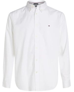Tommy Hilfiger Th Flex Long-Sleeved Shirt - White