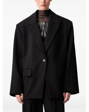 WRSTBHVR Madden V2 Single-Breasted Blazer - Black
