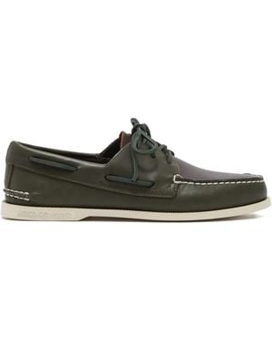 Sperry Top-Sider A/O 3 Eye Boat Shoes - Black