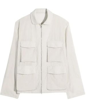 Lemaire 3D Pocket Jacket - White