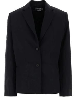 Jacquemus Single-Breasted Blazer - Black