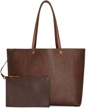 Etro Large Essential Tote Bag - Brown