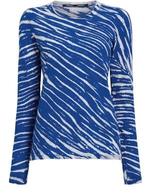 Proenza Schouler Mia T-Shirt - Blue