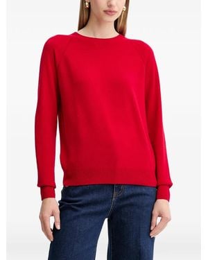 Fracomina Jersey Con Cuello Redondo - Rojo