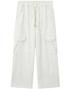 FIVE CM Drawstring Track Pants - White