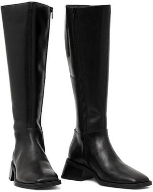 Vagabond Shoemakers 47Mm Square-Toe Boots - Black