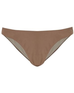 Rethinkit Studios Logo-Detail Bikini Bottoms - Brown