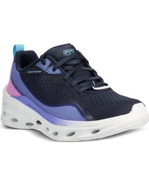 Skechers Memory-Foam Trainers - Blue