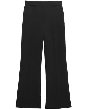 MSGM High-Waist Tailored Pants - Black
