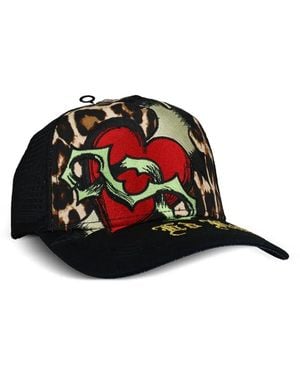 Ed Hardy Sacred Heart Trucker Hat