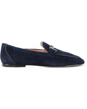 Tod's T Timeless Quilted Loafers - Blue