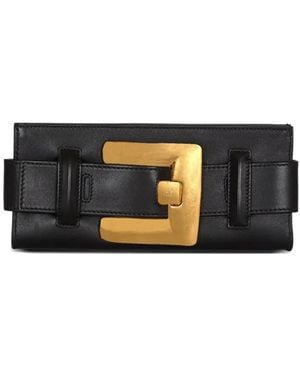 Balmain Anthem クラッチバッグ - ブラック