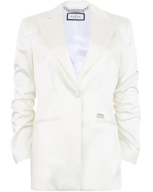 Philipp Plein Cady Cargo Blazer - Wit