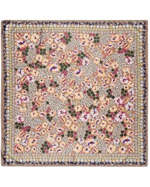 Bimba Y Lola Floral Scarf - Pink