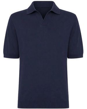 Lardini T-Shirt Met Korte Mouwen - Blauw