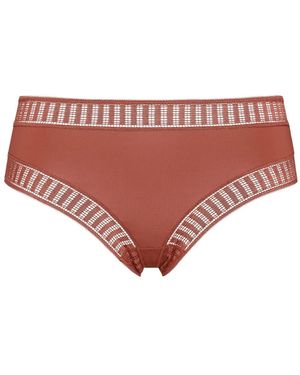 Eres Gabby Graphic Tanga Briefs - Pink