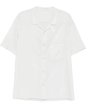 Post Archive Faction PAF Vacation Short-Sleeve Pocket Shirt - White