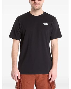 The North Face Box Nse Graphic-Print T-Shirt - Black