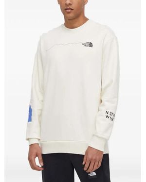 The North Face Pullover Mit Logo-Print - Weiß