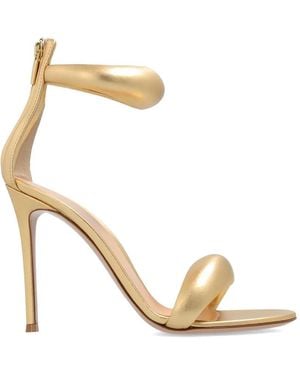 Gianvito Rossi Sandali Bijoux Imbottiti - Metallizzato
