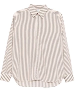 Paul Smith Gestreept Overhemd - Wit