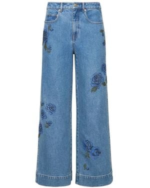 Cinq À Sept Vaqueros Betsy - Azul
