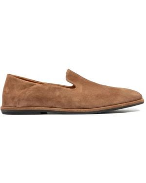Officine Creative Mocassins Mienne En Daim De Veau - Brown