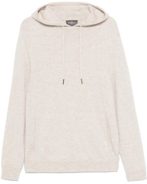 Bompard Sudadera De Punto Con Capucha - Blanco