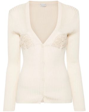 Magda Butrym Cardigan All'Uncinetto - Neutro
