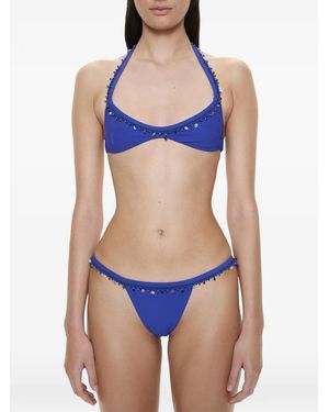Christopher Esber Bragas De Bikini Beach Quartz - Azul