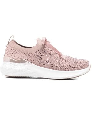 Ara Monticello Ribbon Embellished Sneakers - Pink
