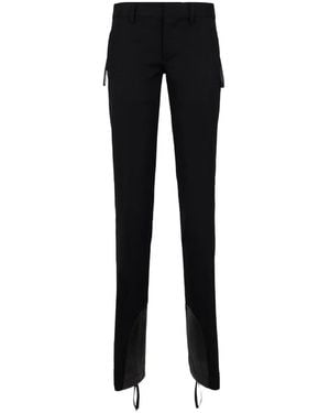 DSquared² Hybrid Snow-Tech Cigarette Trousers - Black
