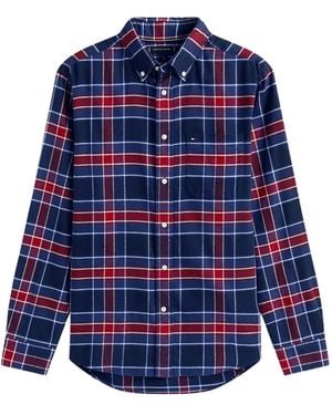 Tommy Hilfiger チェック シャツ - ブルー