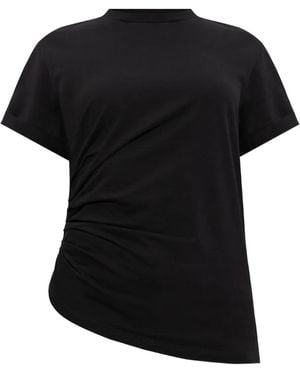 Victoria Beckham Organic Cotton T-Shirt - Black