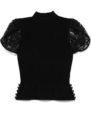 3.1 Phillip Lim Tulip Top - Black