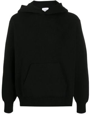 Barrie Ideal Rib-Trimmed Oversized Hoodie - Black