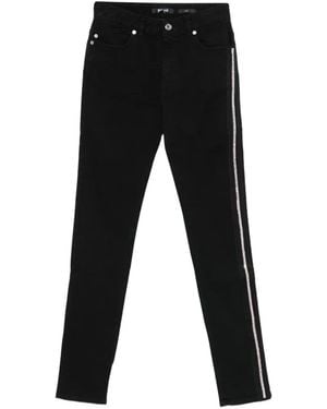 Just Cavalli Belt-Loops Jeans - Black
