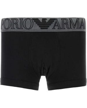 Emporio Armani Stretch Boxer - Black