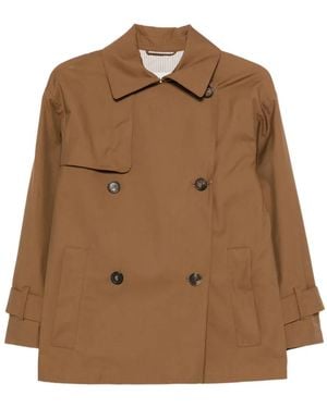 Max Mara 'Maxmara Thecube' 'Zeno' Raincoat - Brown