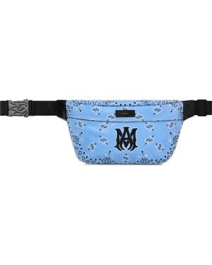 Amiri Marsupio Bandana - Blu