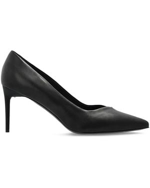 Max Mara 85Mm Phyllis Court Shoes - Black